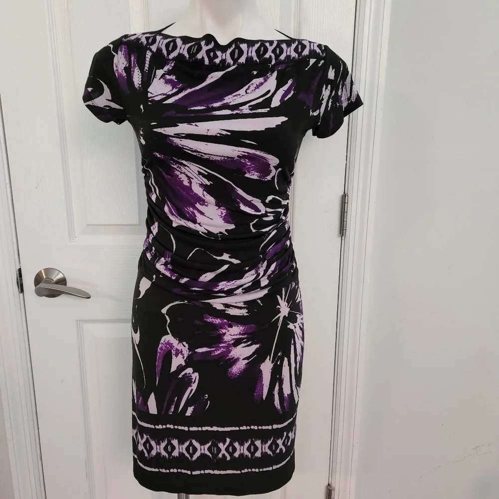 Carole Little Purple Dress